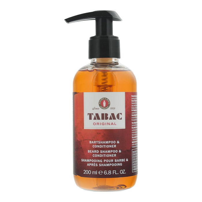 Tabac Original Beard Shampoo Conditioner 200ml Men