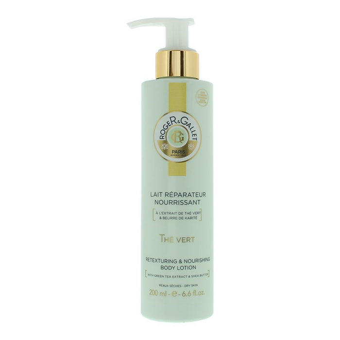 Roger & Gallet Green Tea Body Lotion 200ml For Women