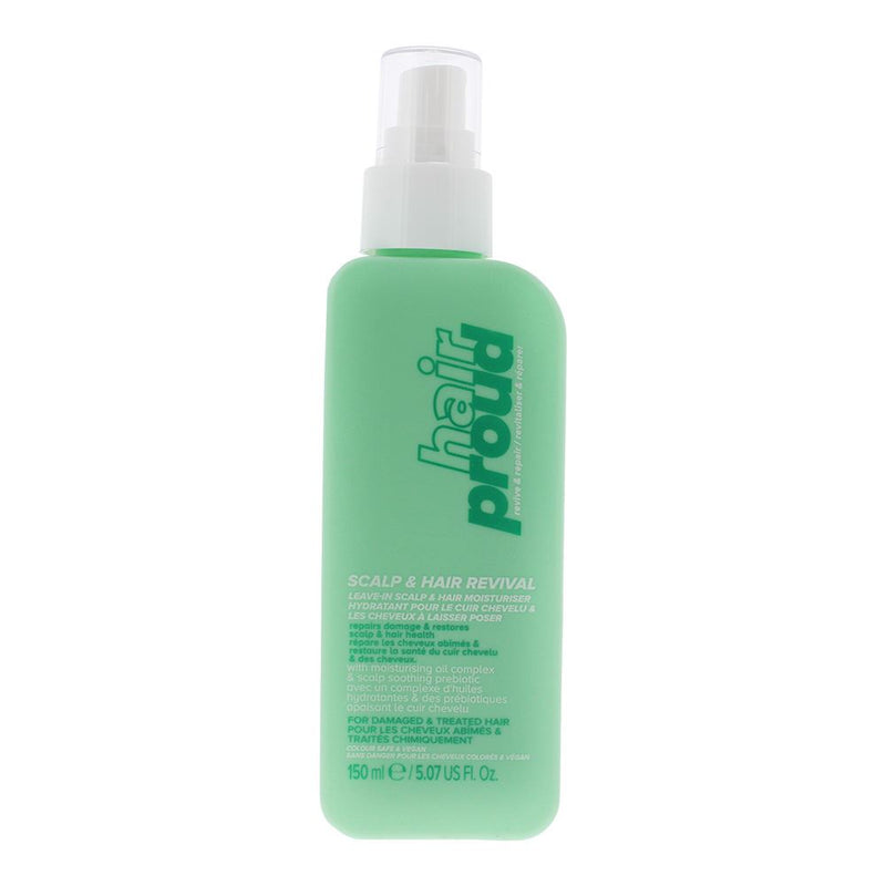 Hair Proud Hair Revival Leave-In Scalp and Hair Moisturiser 150ml For Women