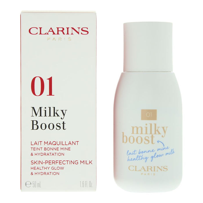 Clarins Milky Boost 01 Milky Cream Foundation 50ml For Women