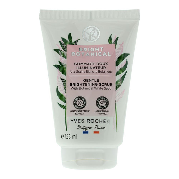 Yves Rocher Bright Botanical Gentle Brightening Scrub 125ml For Unisex Brand NEW