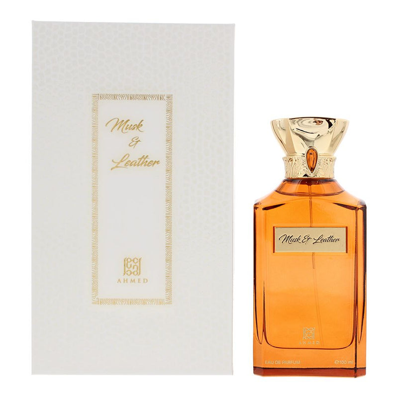 Ahmed Al Maghribi Musk And Leather Eau de Parfum 100ml For Unisex
