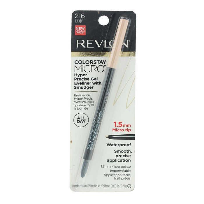 Revlon Colorstay Micro Hyper 216 Beige Eyeliner Gel 0.23g For Women