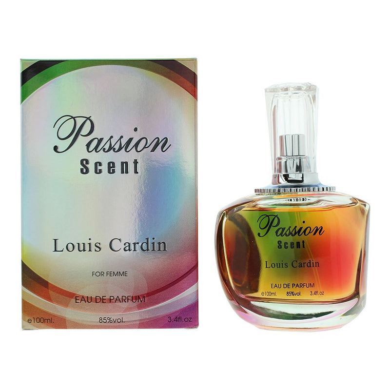 Louis Cardin Passion Scent Eau de Parfum 100ml Spray For Her Women