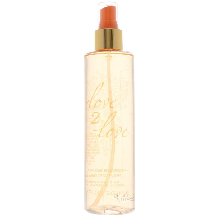 Love 2 Love Orange Blossom  White Musk Fragrance Mist 240ml Women