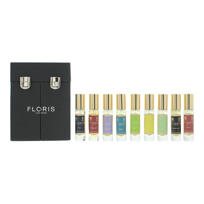 Floris Fragrance Case 9 Piece Gift Set For Unisex