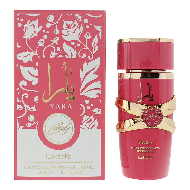 Lattafa Yara Candy Perfume Oil 20ml for Women