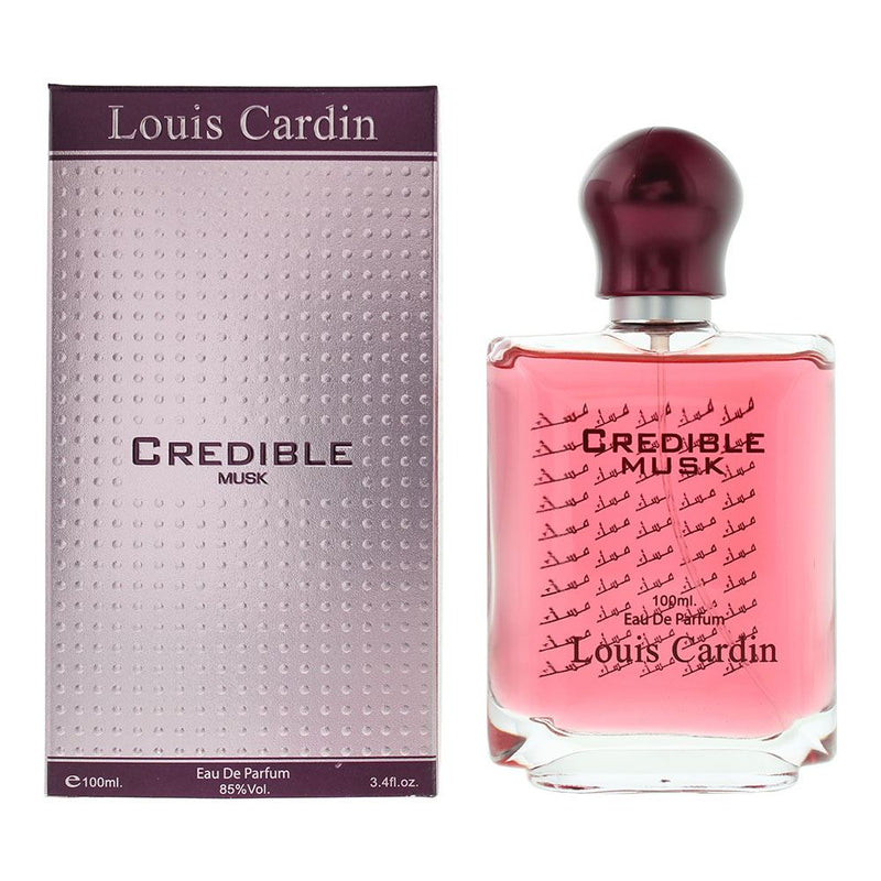 Louis Cardin Credible Musk Eau de Parfum 100ml Unisex Spray