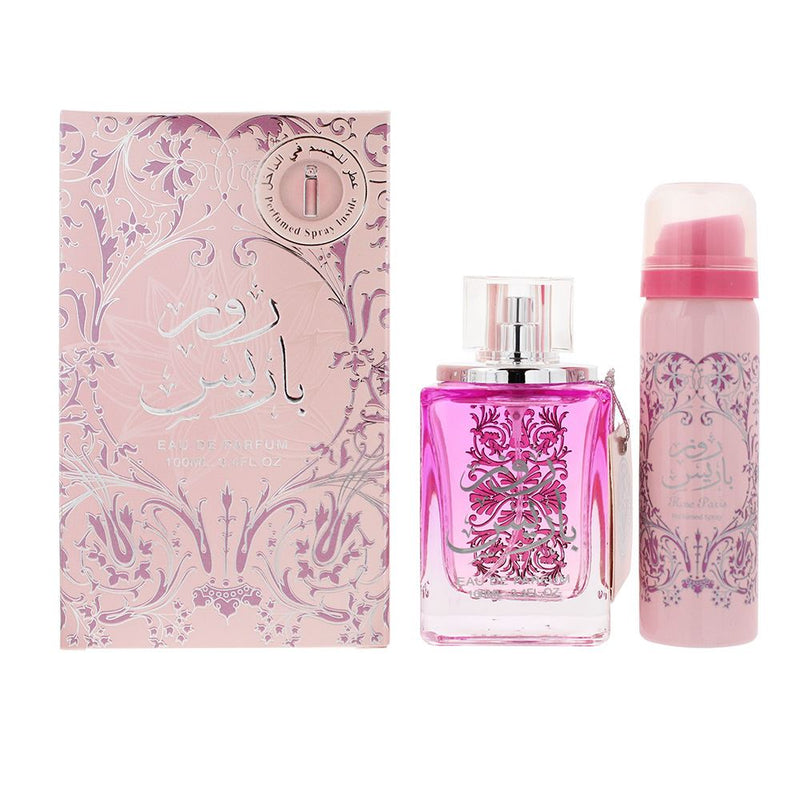 Ard Al Zaafaran Rose Paris 2pc Gift Set - EDP 100ml - Deodorant Spray 50ml Women