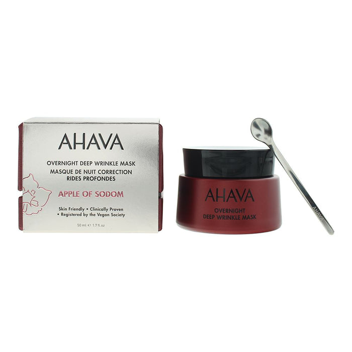 Ahava Apple Of Sodom Overnight Deep Wrinkle Mask 50ml For Unisex