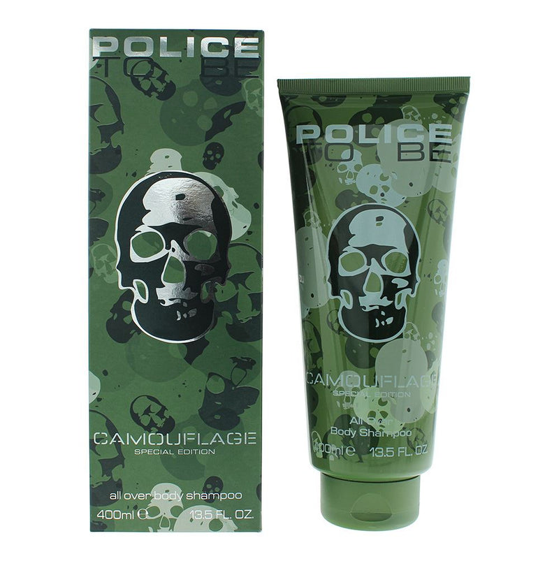 Police Camouflage All Over BodyShampoo 400ml For Men