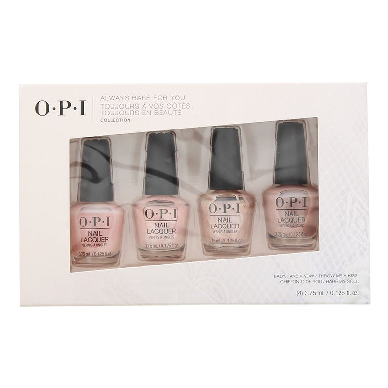 OPI Sheers Gift Set Nail Polish MIni 4 X 3.75ml