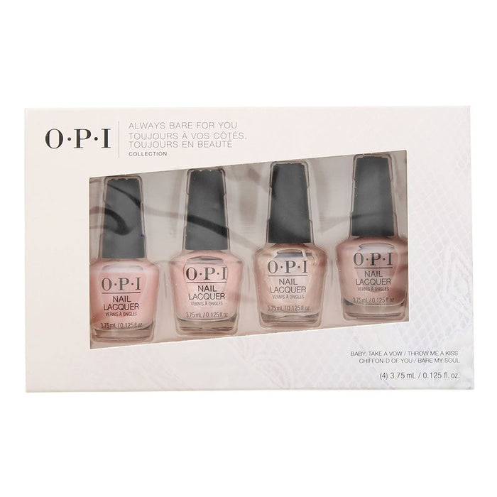 OPI Sheers Gift Set Nail Polish MIni 4 X 3.75ml