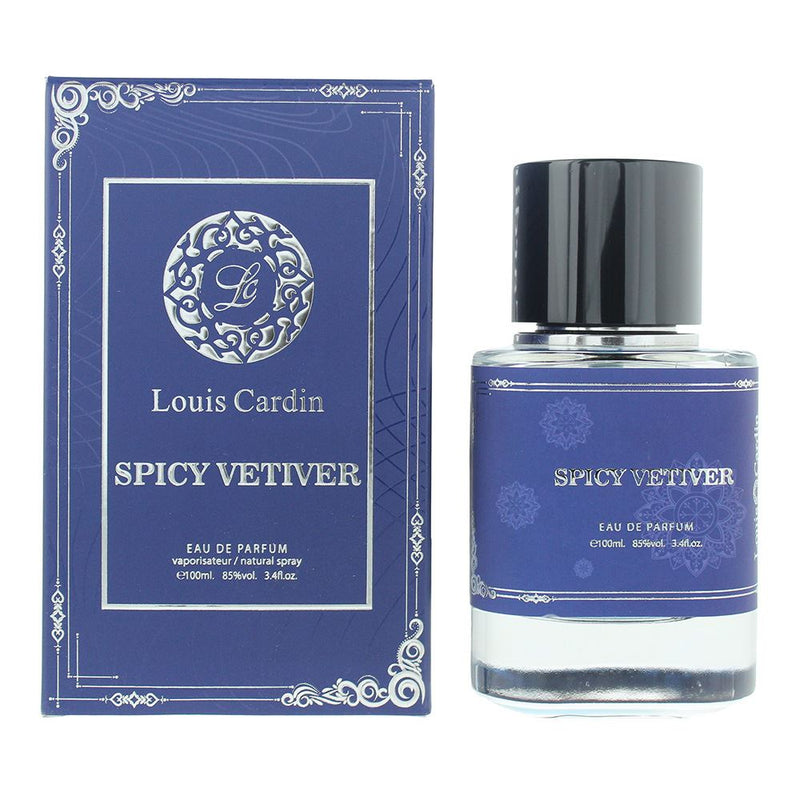 Louis Cardin Spicy Vetiver Eau De Parfum 100ml for Unisex