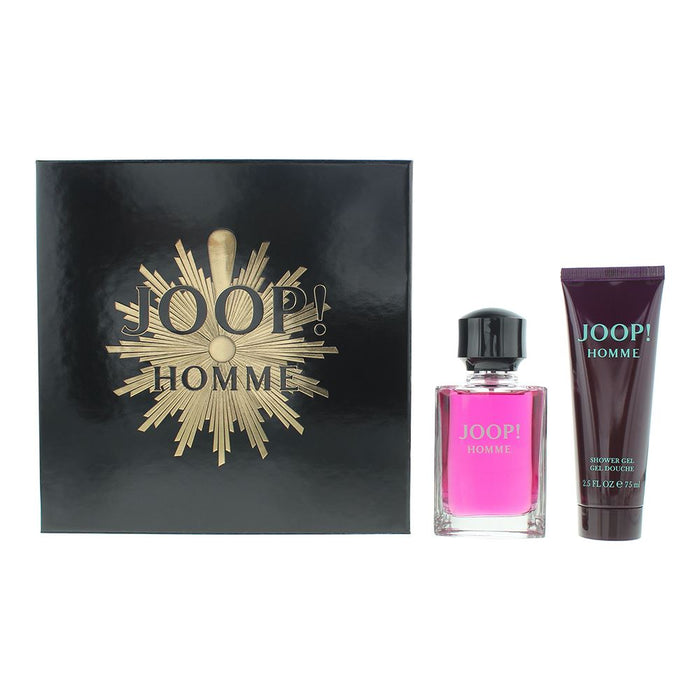 Joop! Homme 2 Piece Gift Set: Eau De Toilette 75ml - Shower Gel 75ml For Men