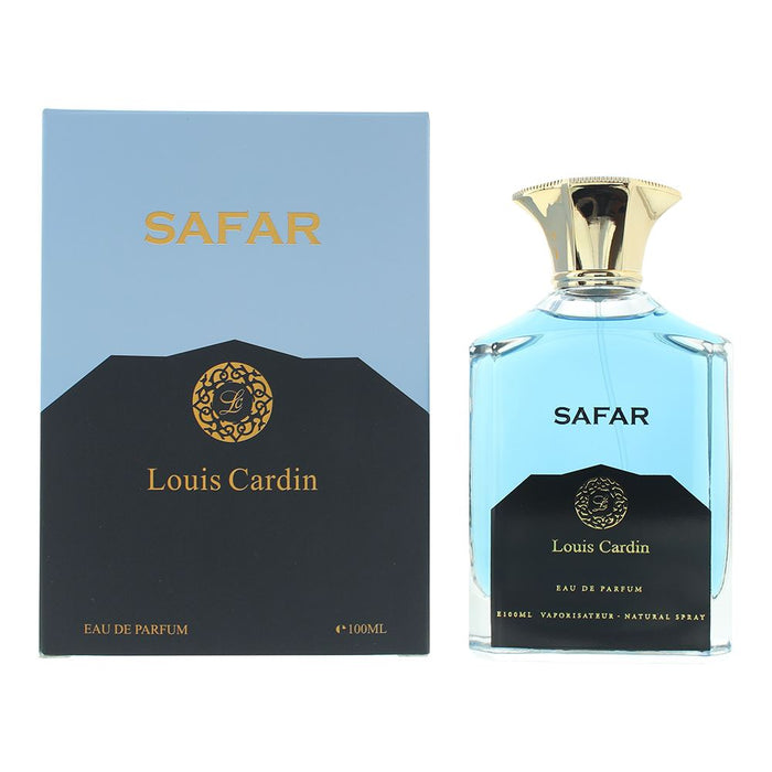 Louis Cardin Safar Eau de Parfum 100ml Spray For Men Brand NEW Him Brand NEW