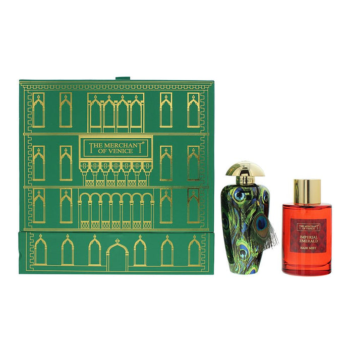The Merchant Of Venice Imperial Emerald 2 Piece Gift Set For Women