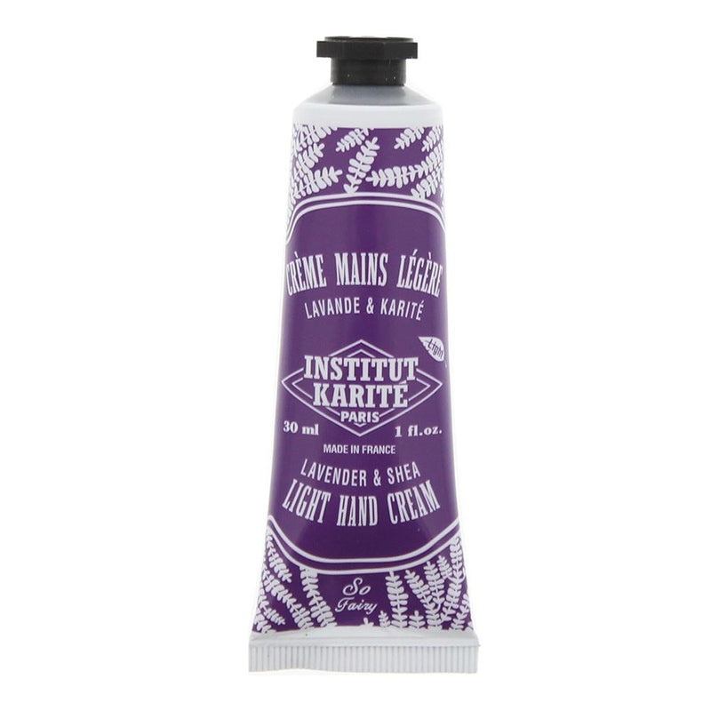 Institut Karite Paris Lavender Shea Light Tube Hand Cream 30ml Women