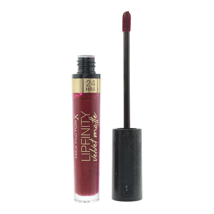 Max Factor Lipfinity Velvet Matte 90 Red Allure Liquid Lipstick 3.5ml For Women