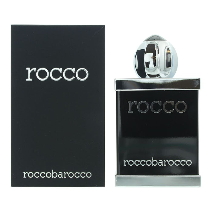 Rocco Barroco Black For Men Eau De Toilette 100ml Men Spray