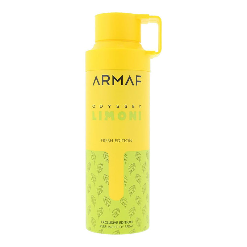 Armaf Odyssey Limoni Body Spray 200ml For Men