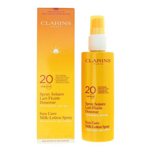 Clarins Sun Care Milk Lotion Spray SPF 20 150ml For Unisex