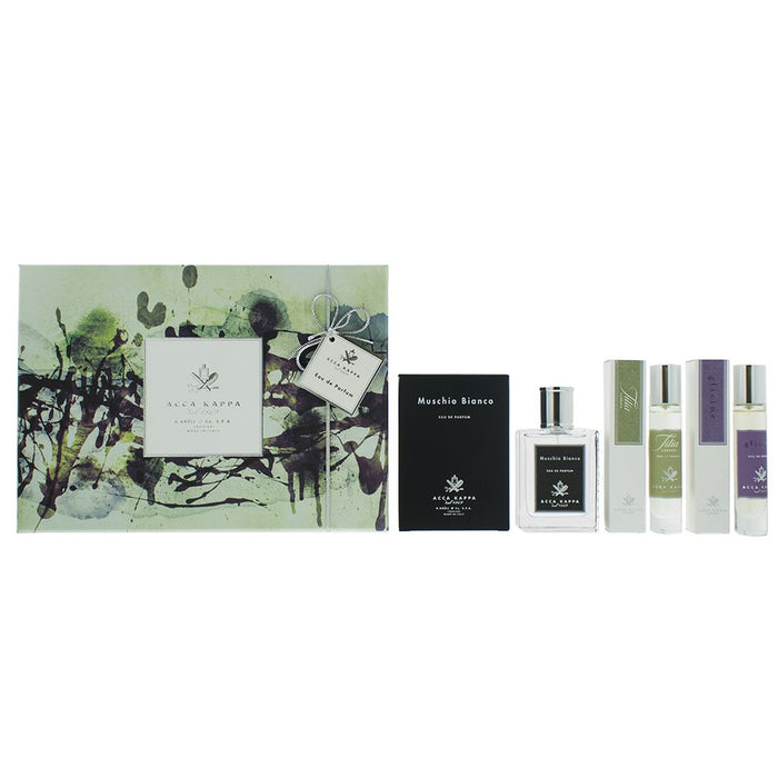 Acca Kappa White Moss EDP 50ml - Tilia Cordata EDP 15ml - Wisteria EDP 15ml Men
