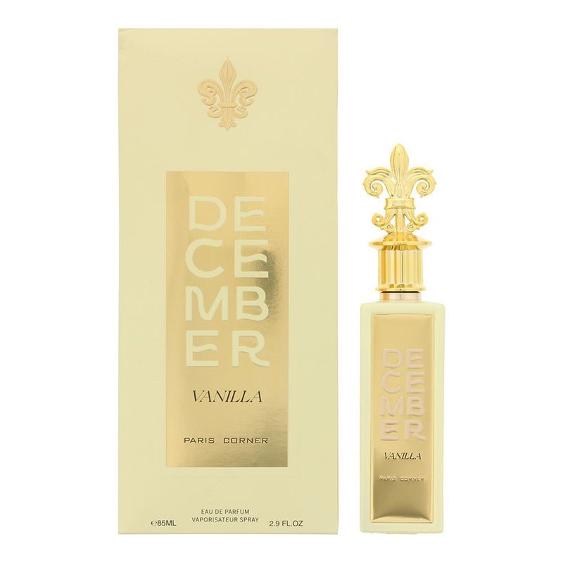 Paris Corner December Vanille Eau de Parfum 85ml For Unisex