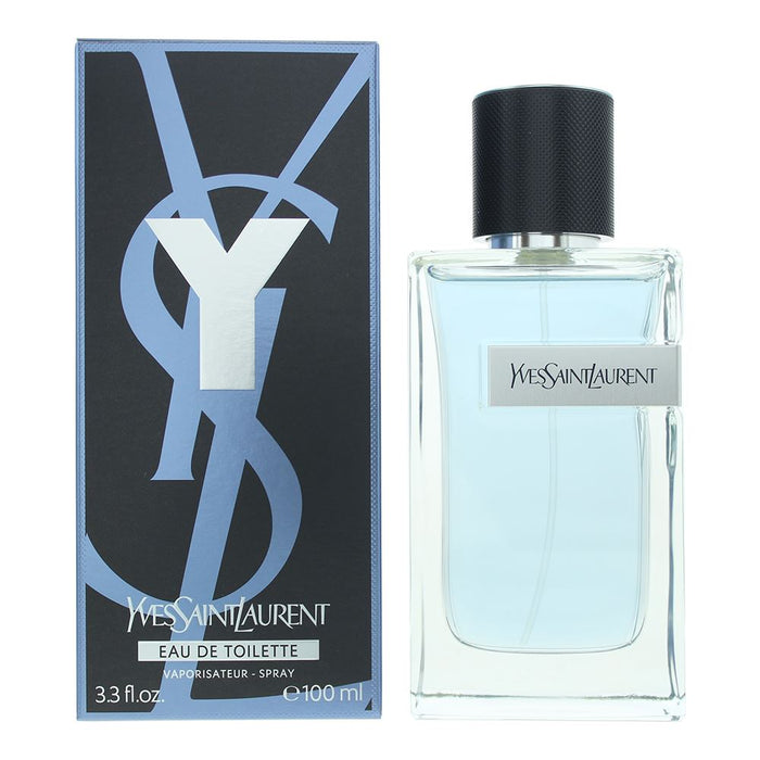Yves Saint Laurent Y Eau de Toilette 100ml Spray For Men Brand NEW Him Brand NEW