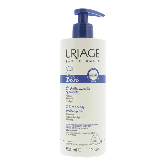 Uriage Bebe Shoothing Cleansing Oil 500ml