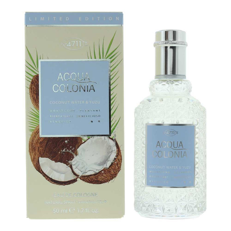 4711 Acqua Colonia Coconut Yuzu Eau de Cologne 50ml For Unisex