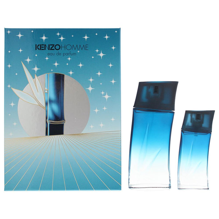 Kenzo Homme 2 Piece Set - Eau de Parfum 100ml - Eau de Parfum 30ml Men