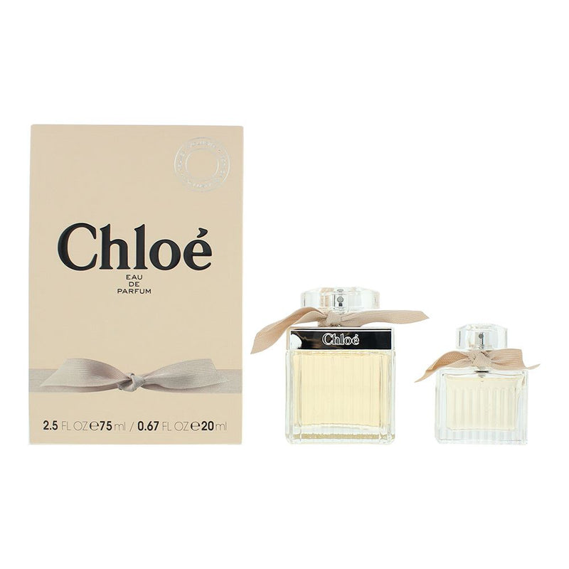 Chloé 2 Piece Gift Set: Eau De Parfum 75Ml - Eau De Parfum 20Ml for Women