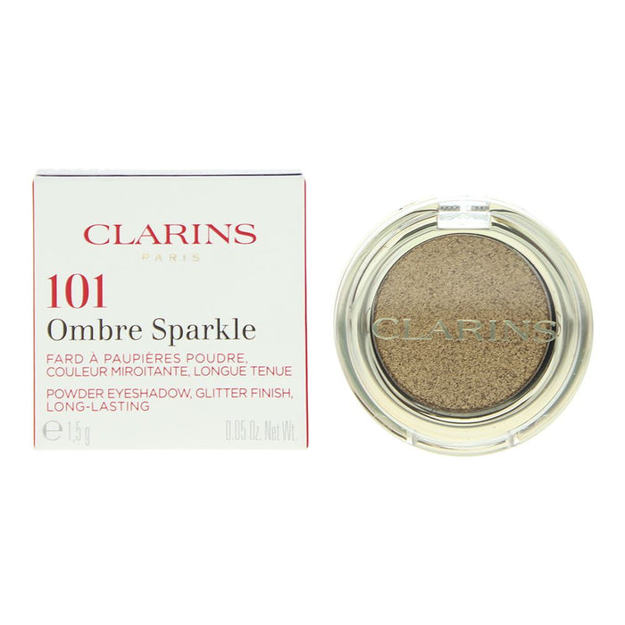 Clarins Ombre Sparkle 101 Gold Diamont Glitter Eyeshadow 1.5g For Women