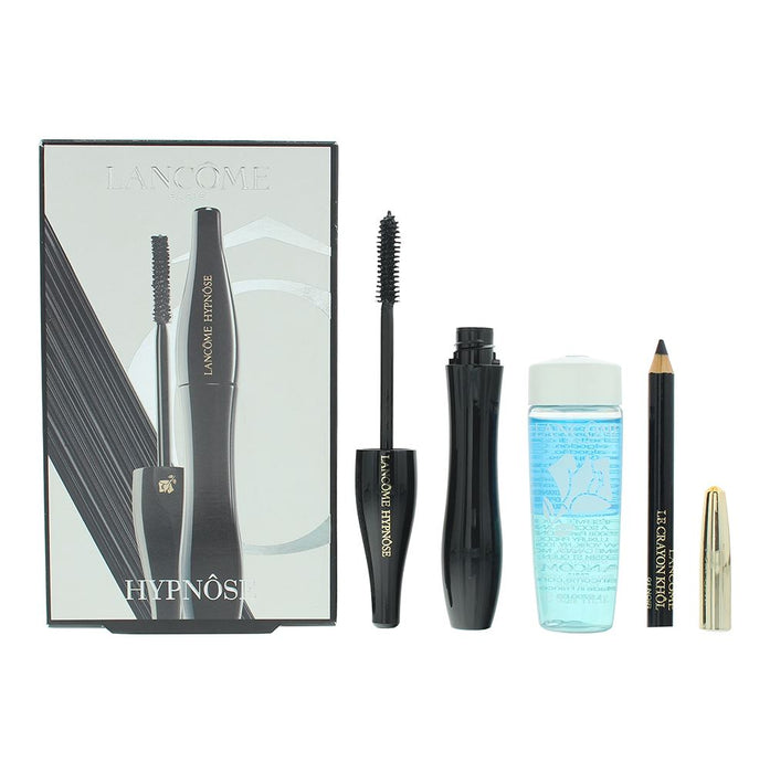Lancome Hypnose 3 Piece : Mascara 6.2ml - Eye Pencil 0.7g - Make-Up Remover 30ml
