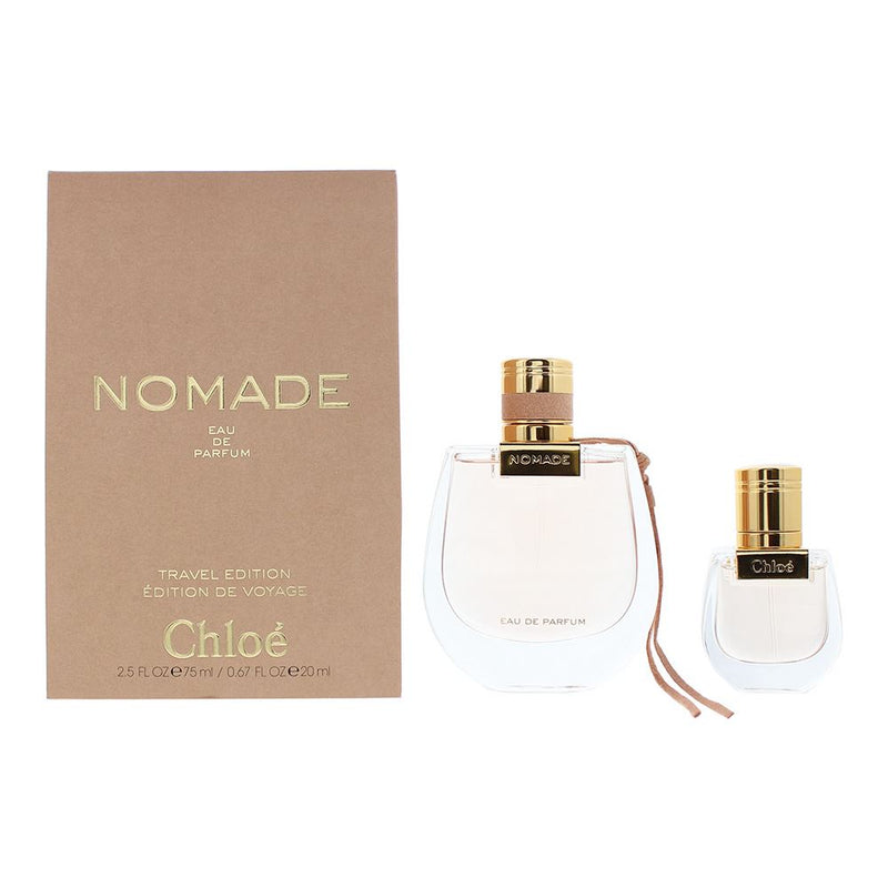 Chloe Nomade 2 Piece Gift Set: Eau de Parfum 75ml - Eau de Parfum 20ml