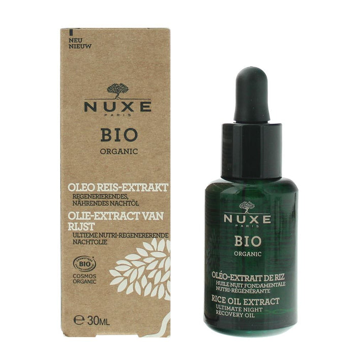 Nuxe Bio Organic Rice Oil Extract Ultimate Night Recovery Oil 30ml Women