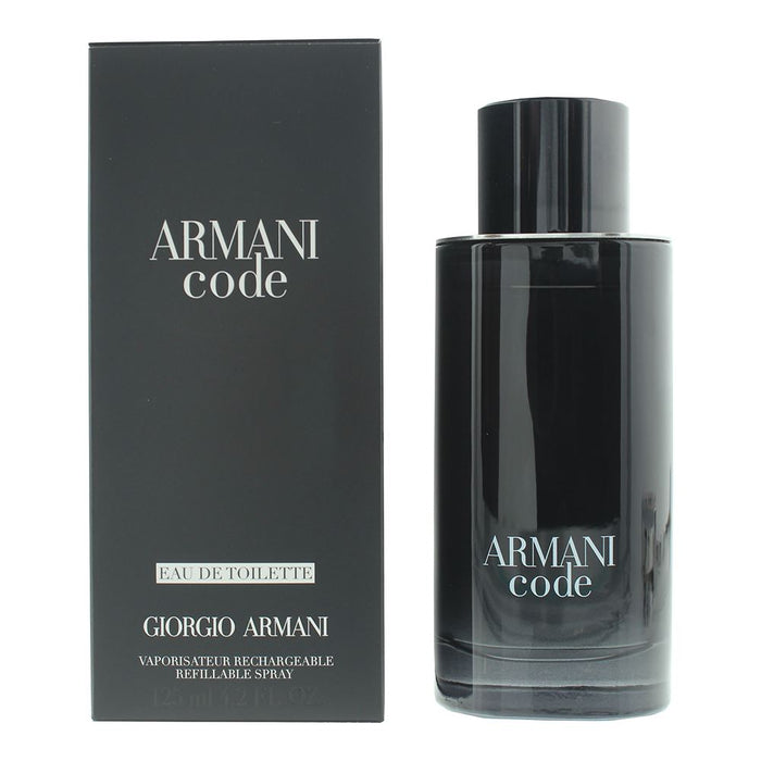 Giorgio Armani Code Refillable Eau de Toilette 125ml Men Spray