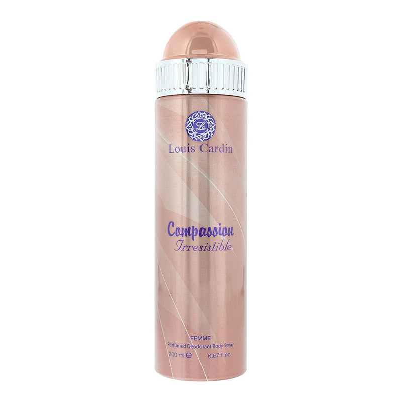 Louis Cardin Compassion2 Femme Perfumed Deodorant Body Spray 200ml For Women