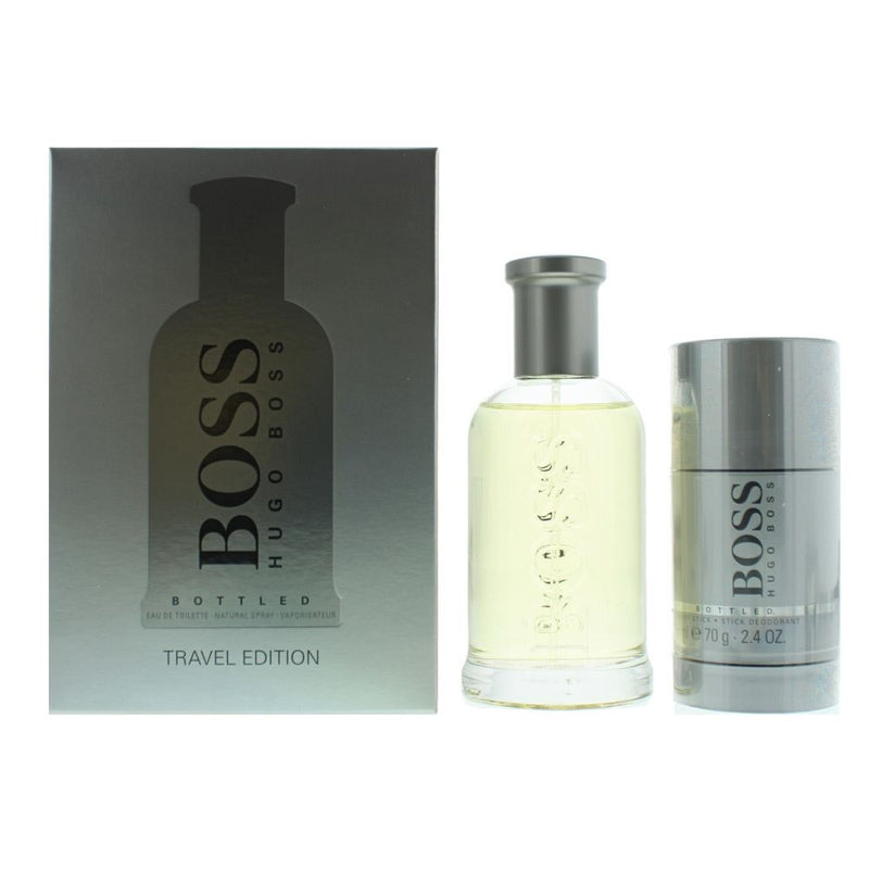 Hugo Boss Bottled Eau de Toilette 100ml & Deodorant Stick 75ml Men