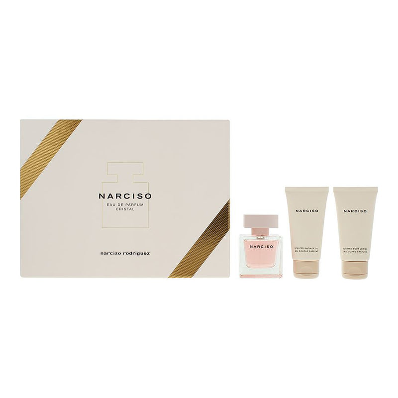 Narciso Rodriguez Cristal 3 Piece Gift Set For Women