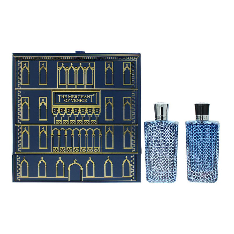The Merchant Of Venice Venetian Blue Intense 2 Piece Gift For Men