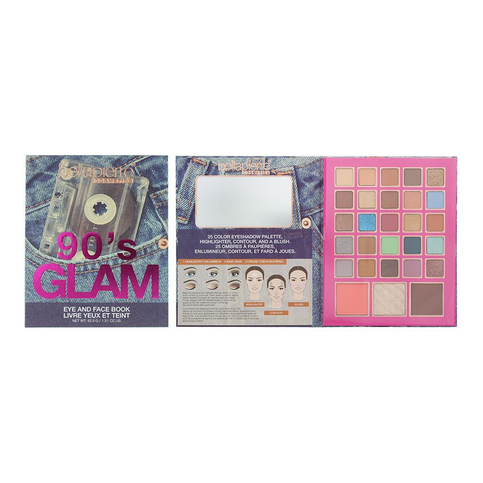 Bellapierre Cosmetics 90'S Glam Face And Eye Palette 42.5g For Women