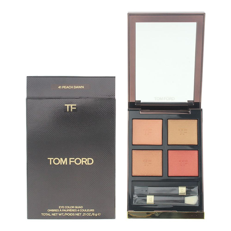Tom Ford Eye Color Quad 41 Peach Dawn Eyeshadow Palette 6g For Women