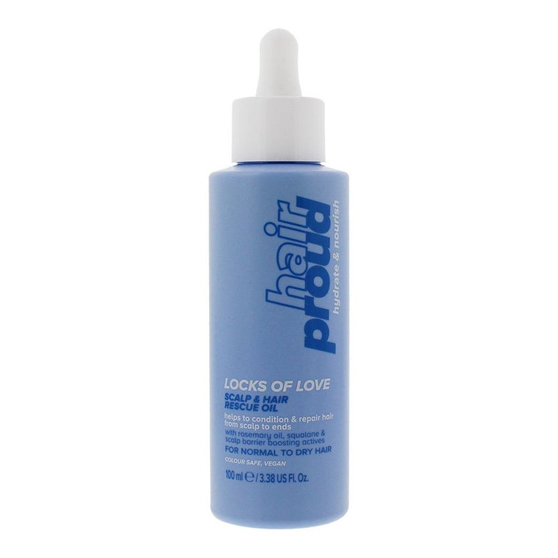 Hair Proud Hydrate Locks Of Love Scalp and Hair Rescue Oil 100ml For Women