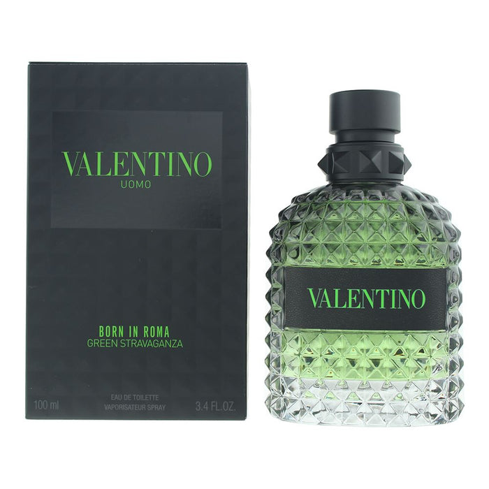 Valentino Uomo Born In Roma Green Stravaganza EDT 100ml Spray For Men