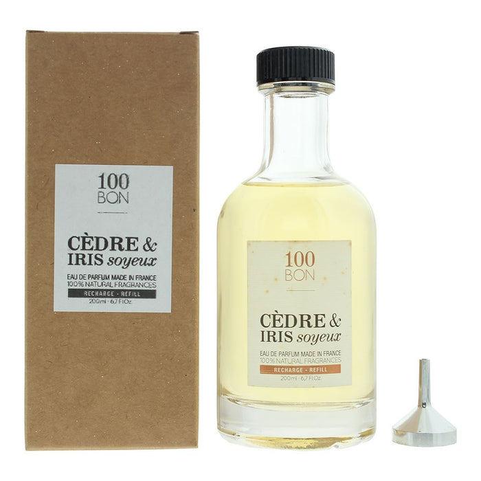 100 Bon Ladies Cedre Iris Soyeux Refill Eau de Parfum 200ml Unisex Spray