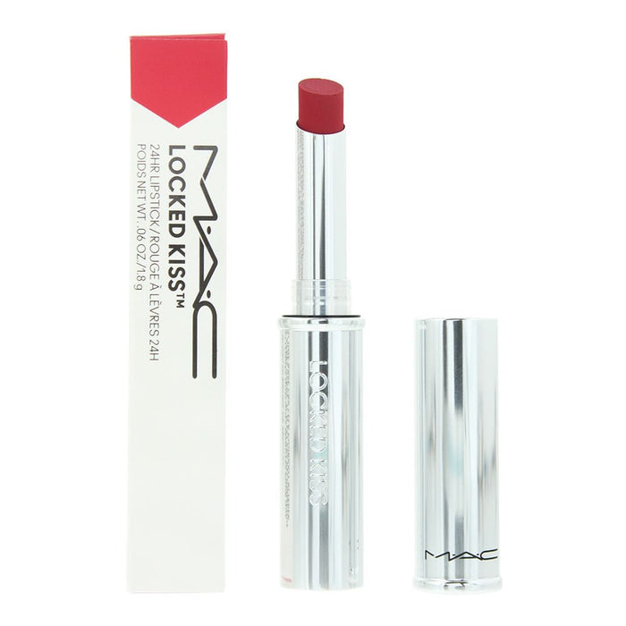 MAC Locked Kiss 24HR 88 Ruby True Lipstick 1.8g For Women