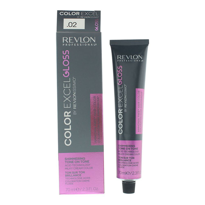 Revlon Revlonissimo ColorsmetiqueColor ExcelGloss 02Anti-Yellow Hair Colour 70ml