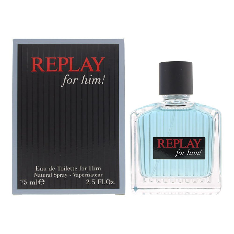 Replay For Him Eau de Toilette 75ml